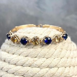 Dawn Bracelet (Blue + Yellow) Petite